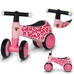 Draisienne  4 roues eva - lionelo sammy - vlo enfant - lumires colores - 1 - 3 ans (jusqu 30 kg) ...