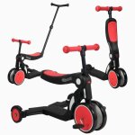 Looping scootizz draisienne evolutive 5 en 1 tricycle trottinette haute red Looping scootizz draisienne evolutive 5 en 1 tricycle trottinette haute red