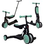 Looping scootizz draisienne evolutive 5 en 1 tricycle trottinette vert amande Looping scootizz draisienne evolutive 5 en 1 tricycle trottinette vert amande