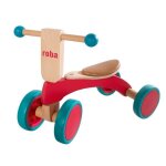 Draisienne sans pédale roba pour enfants de 1 à 3 ans - vélo en bois à 4 roues caoutchoutées - rouge ... Draisienne sans pédale roba pour enfants de 1 à 3 ans - vélo en bois à 4 roues caoutchoutées - rouge ...