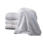 Drap de bain - orpheebs - 92x150 cm - 100% coton �gyptien - 500 g / m� - blanc
