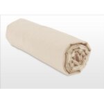 Drap housse - 100% coton - 160 x 200 + bonnet 25 cm - lovely home