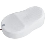 Drap housse cocoonababy� - beaba - fleur de coton - blanc