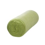 Drap housse extensible - la maison damelie - extens 90x190 - vert - coton - 25 cm bonnet