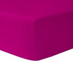Drap housse fushia 160x200 + prot�ge matelas imperm�able 160x200 - homerokk