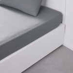 Drap housse grand bonnet prestige - today - gris 140x190 cm