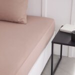 Drap housse grand bonnet prestige - today - rose 140x190 cm