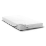 Drap housse - home linge passion - hp71768 - 160 x 200 cm + 30 cm bonnet - microfibre - 82 g - blanc