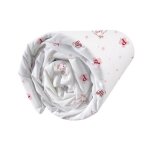 Drap housse enfant imprim� 100% coton - harry potter fly - blanc - 90x190 / 200cm