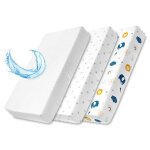Drap housse landau ensemble nacelle 2x housse + protge - matelas impermable lit dappoint drap de lit ...