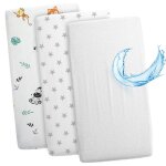 Drap housse landau ensemble nacelle - totsy baby - safari blanc - 83 x 50 cm - 100% coton