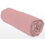 Drap - housse - lovely home - lh71627 - 160x200 + 30 cm - rose