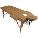 Kit complet de housses pour table de massage - Éponge - marron clair - vivezen Kit complet de housses pour table de massage - Éponge - marron clair - vivezen