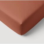 Drap housse - ptit dodo - 70 x 140 cm - jersey - tomette Drap housse - ptit dodo - 70 x 140 cm - jersey - tomette