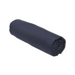 Drap housse today essential - 140 x 200 + 30 cm - 2 personnes - 100% coton uni - navy