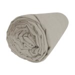 Drap - housse en lin lavé matt & rose - naturel - 140x200 cm - bonnet profond 30 cm Drap - housse en lin lavé matt & rose - naturel - 140x200 cm - bonnet profond 30 cm
