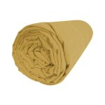 Drap housse uni en lin - matt & rose - lin lavé - jaune safran - 140x190 / 200 cm - bonnet 30 cm Drap housse uni en lin - matt & rose - lin lavé - jaune safran - 140x190 / 200 cm - bonnet 30 cm