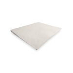 Drap plat en polycoton 280x300 cm percale lin par soleil docre Drap plat en polycoton 280x300 cm percale lin par soleil docre