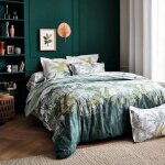 Drap plat style colonial - multicolore - 240 x 310 cm