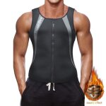 Dan&dre dbardeur gilet vest de sudation homme combinaison vtement de sudation en neoprene amincissant ...