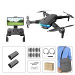 Drone fpv gps 5g wifi 6k hd camera de photographie aerienne professionnelle moteur brushless rc pliable ...