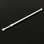 Dt05779 - tringle � rideaux extensible telescopique armoire autobloquante entre 40 - 70cm blanc