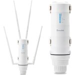 Dual - band 2. 4 + 5g 1200mbps outdoor point daccs extrieur / rpteur wifi puissant / sans fil amplificateu ...