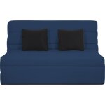 Dunlopillo banquette bz 2 places - bleu - rêveur Dunlopillo banquette bz 2 places - bleu - rêveur