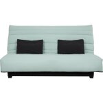 Dunlopillo banquette clic clac 2 places - vert - rveur