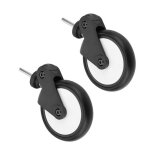 Duo accessoires de roue en caoutchouc pour poussette de bb yoya vovo poussette  roues avec outils ...