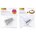 Duo de douilles p�tissi�res - choux 18 mm et st honor�
