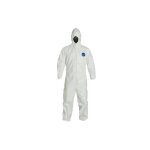 Salopette - dupont - td127s 400 dual finish - homme - blanc - mati�res dupont