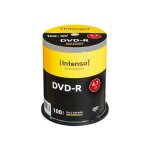 Dvd - r 16x 4. 7 go - intenso - spindle de 100