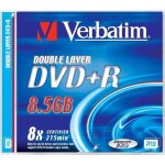 Dvd + r dl verbatim 43540 - 8. 5 go 8x - support de stockage