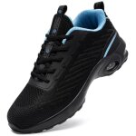 Dykhmily chaussures de sécurité hommes bleu embout acier antidérapant légère chaussures de travail respirant ... Dykhmily chaussures de sécurité hommes bleu embout acier antidérapant légère chaussures de travail respirant ...