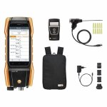 E - analyseur de combustion - testo - 300 initial - imprimante - bluetooth - sac  dos