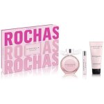 Eau de parfum - rochas - mademoiselle - 90ml - set 3 pi�ces - femme