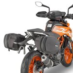 �carteurs de sacoches cavali�res moto givi easylock ktm duke 125 - 390 (17 � 20) - noir