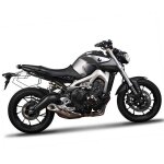 �carteur de sacoches - shad - yamaha mt 09 - noir - 2013 � 2019 - stabilit� en roulage