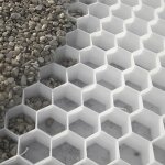 Ecco gravel - stabilisateur de gravier 1. 60 m x 1. 20 m