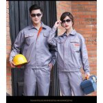 Ecelen combinaison professionnelle haut � rayures r�fl�chissantes v�tements de travail � manches longues ...