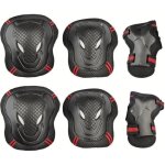 Protection roller enfant / adulte 6 pcs protge - poignets / coudires / genouillres de skateboard roller ...