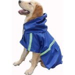 Ecent manteau imperméable vêtement de pluie encapuchonné avec bande réfléchissante pour chien chat et ... Ecent manteau imperméable vêtement de pluie encapuchonné avec bande réfléchissante pour chien chat et ...