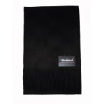 Echarpe cachemire femme homme noire