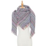 Echarpe femme - insfity - carr� elegant imprim� - automne hiver - chaud