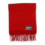 Echarpe - itendance - homme femme - 20% cachemire - 80% laine - rouge Echarpe - itendance - homme femme - 20% cachemire - 80% laine - rouge