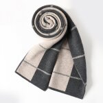 charpe - mobigarlan - homme - cachemire - 180cm - douce et chaude pour lhiver