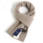 charpe - mobigarlan - modle m20c14 - cachemire - 180cm - hiver - beige