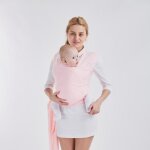 �charpe de portage porte - b�b� multifonctionnel pour nouveau - n�s et b�b�s coton elastique sans n?ud ...