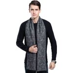 charpe - zgeer - modle en cachemire - noir - automne / hiver - style fashion